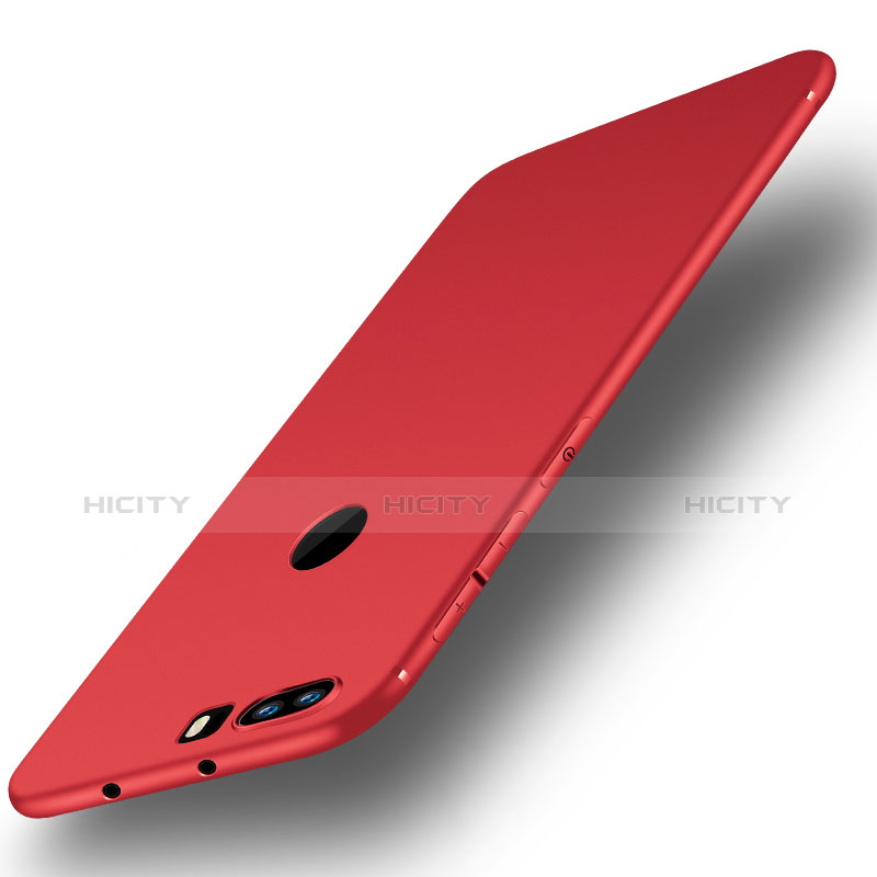 Coque Ultra Fine Silicone Souple Housse Etui S01 pour Huawei Honor 8 Rouge Plus