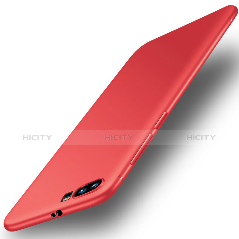 Coque Ultra Fine Silicone Souple Housse Etui S01 pour Huawei Honor 9 Premium Rouge Plus