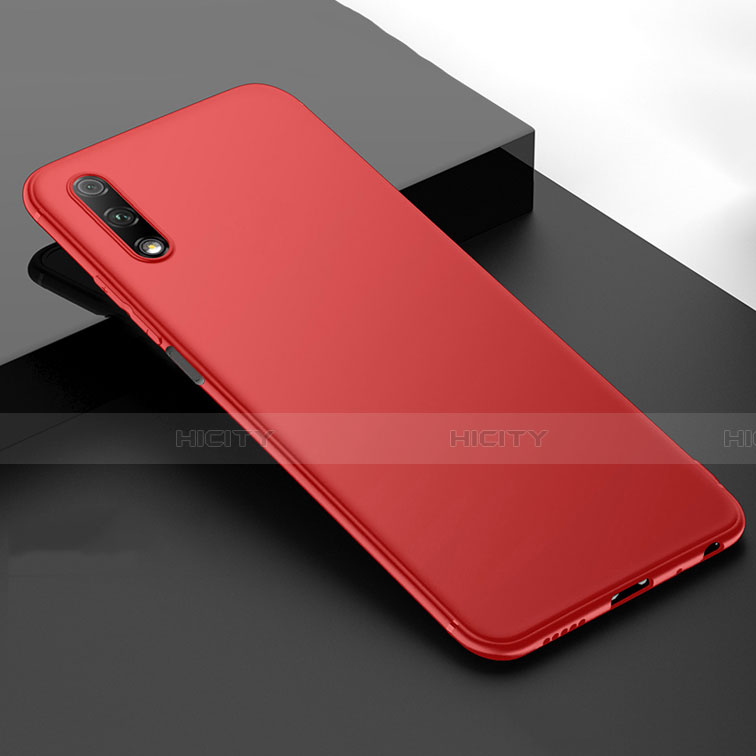 Coque Ultra Fine Silicone Souple Housse Etui S01 pour Huawei Honor 9X Rouge Plus