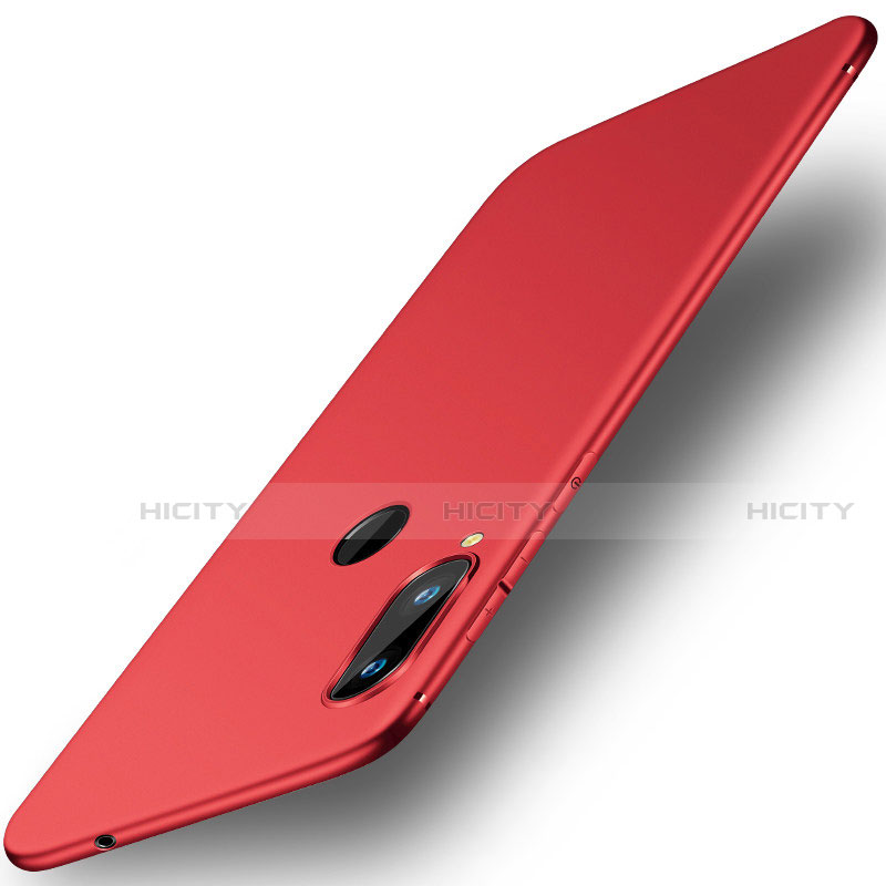 Coque Ultra Fine Silicone Souple Housse Etui S01 pour Huawei Honor V10 Lite Rouge Plus