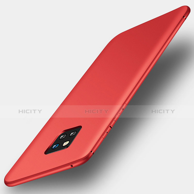 Coque Ultra Fine Silicone Souple Housse Etui S01 pour Huawei Mate 20 Pro Rouge Plus