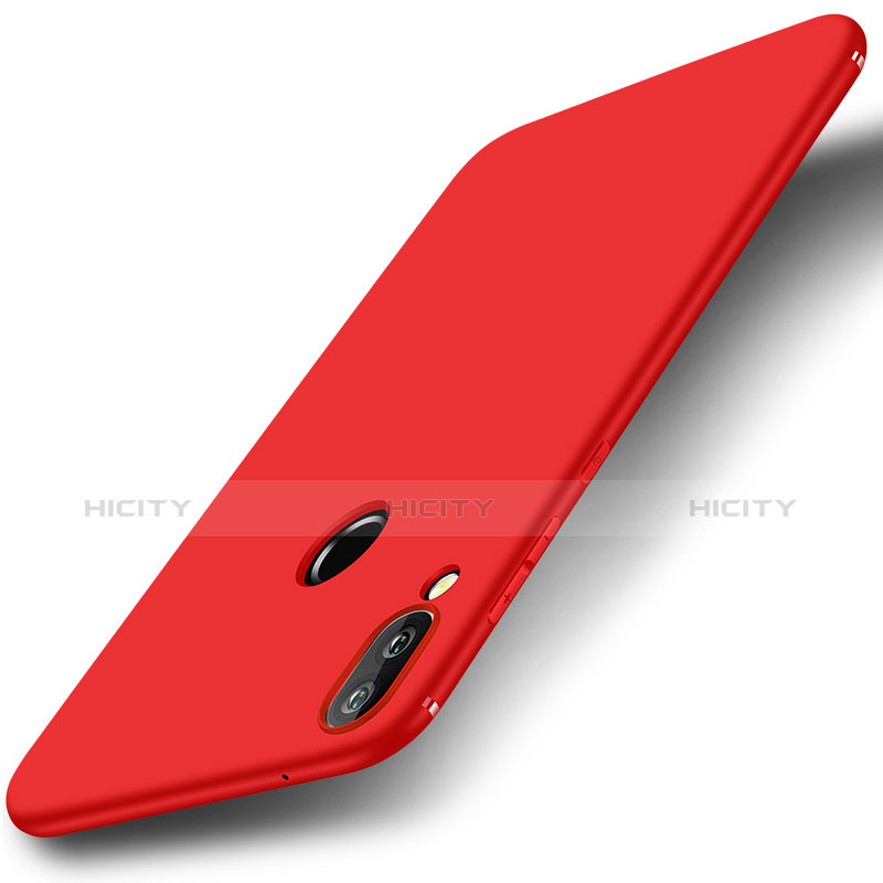 Coque Ultra Fine Silicone Souple Housse Etui S01 pour Huawei P20 Lite Rouge Plus