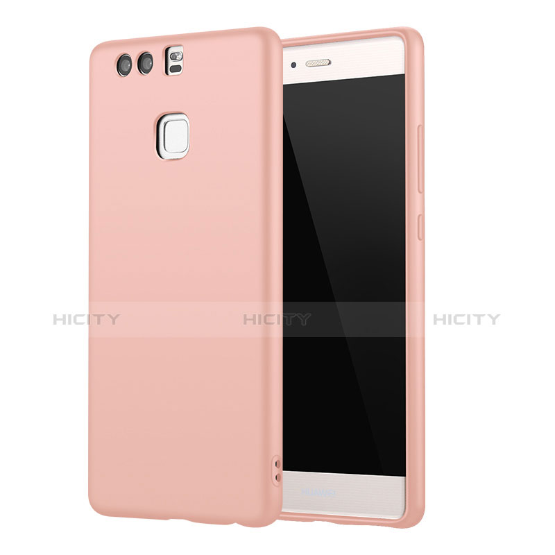 Coque Ultra Fine Silicone Souple Housse Etui S01 pour Huawei P9 Rose Plus