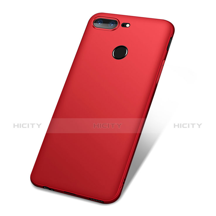 Coque Ultra Fine Silicone Souple Housse Etui S01 pour OnePlus 5T A5010 Rouge Plus