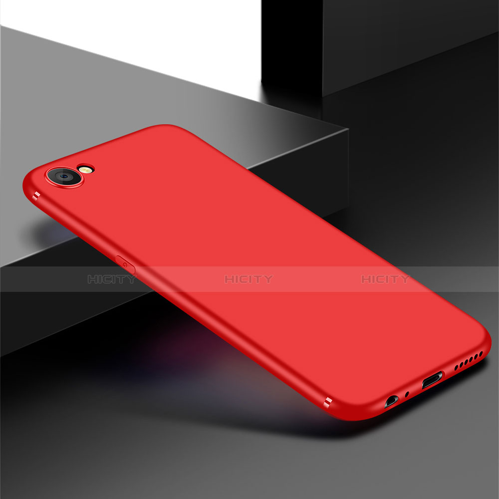 Coque Ultra Fine Silicone Souple Housse Etui S01 pour Oppo A3 Rouge Plus