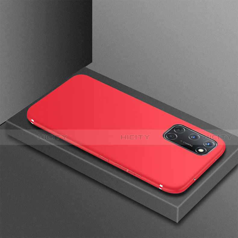 Coque Ultra Fine Silicone Souple Housse Etui S01 pour Oppo A52 Rouge Plus