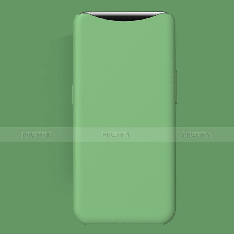 Coque Ultra Fine Silicone Souple Housse Etui S01 pour Oppo Find X Super Flash Edition Vert Plus