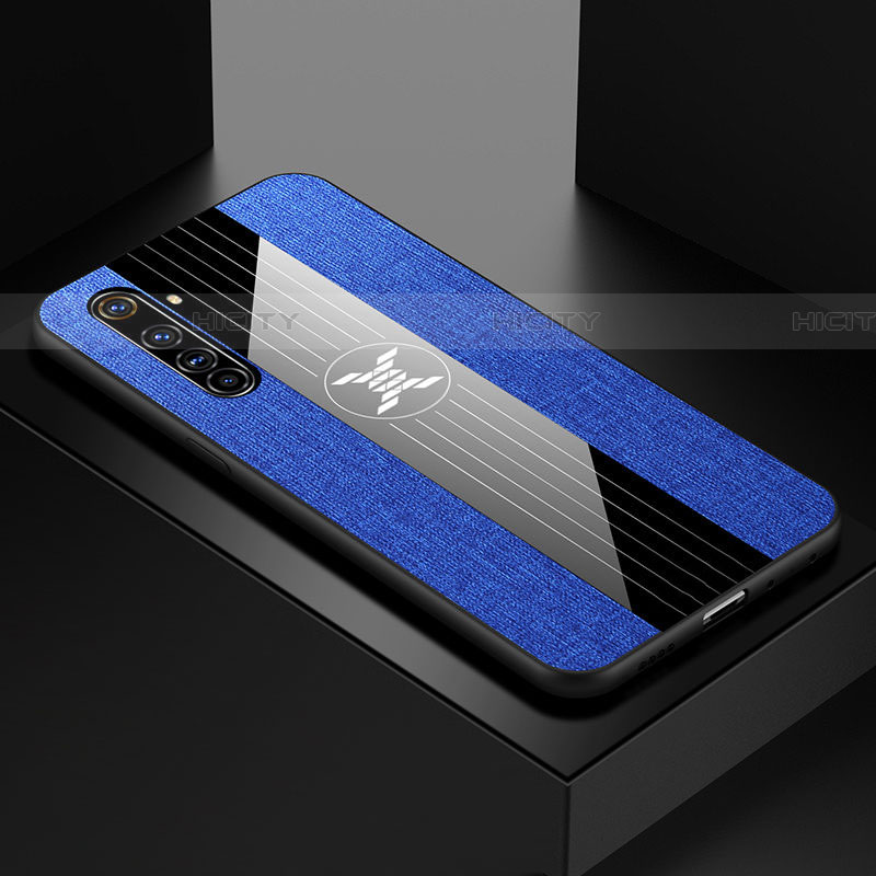 Coque Ultra Fine Silicone Souple Housse Etui S01 pour Realme X50 Pro 5G Bleu Plus