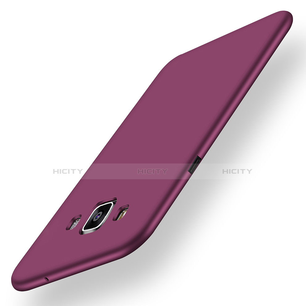 Coque Ultra Fine Silicone Souple Housse Etui S01 pour Samsung Galaxy A5 SM-500F Violet Plus