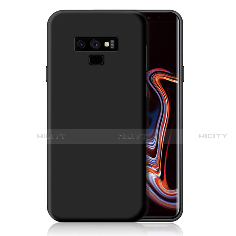 Coque Ultra Fine Silicone Souple Housse Etui S01 pour Samsung Galaxy Note 9 Noir Plus