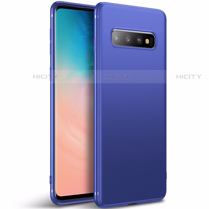 Coque Ultra Fine Silicone Souple Housse Etui S01 pour Samsung Galaxy S10 5G Bleu Plus