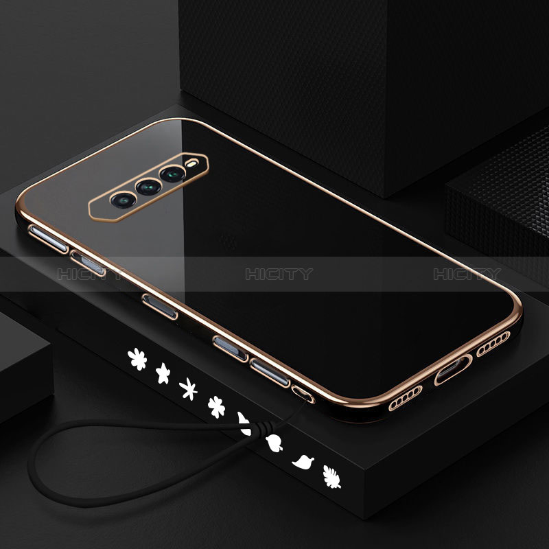 Coque Ultra Fine Silicone Souple Housse Etui S01 pour Xiaomi Black Shark 4 Pro 5G Noir Plus