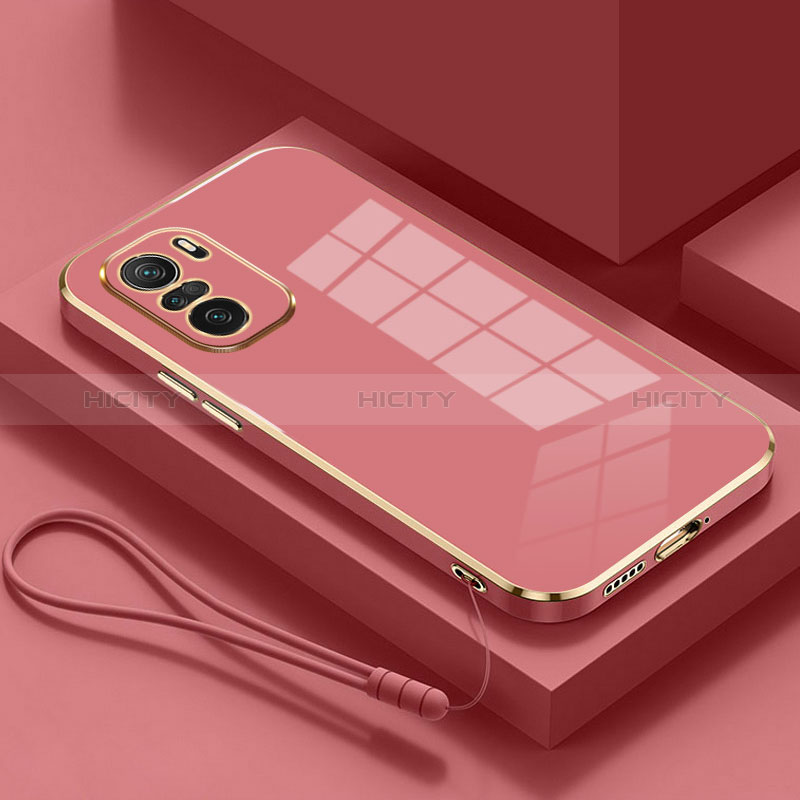 Coque Ultra Fine Silicone Souple Housse Etui S01 pour Xiaomi Mi 11i 5G Rouge Plus