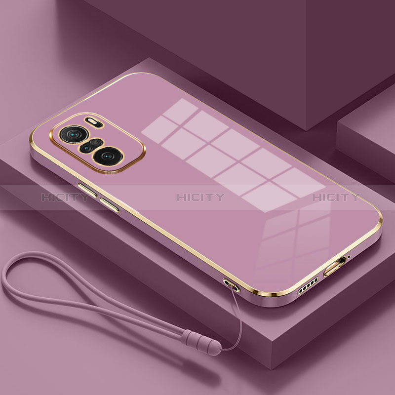 Coque Ultra Fine Silicone Souple Housse Etui S01 pour Xiaomi Mi 11X 5G Violet Plus