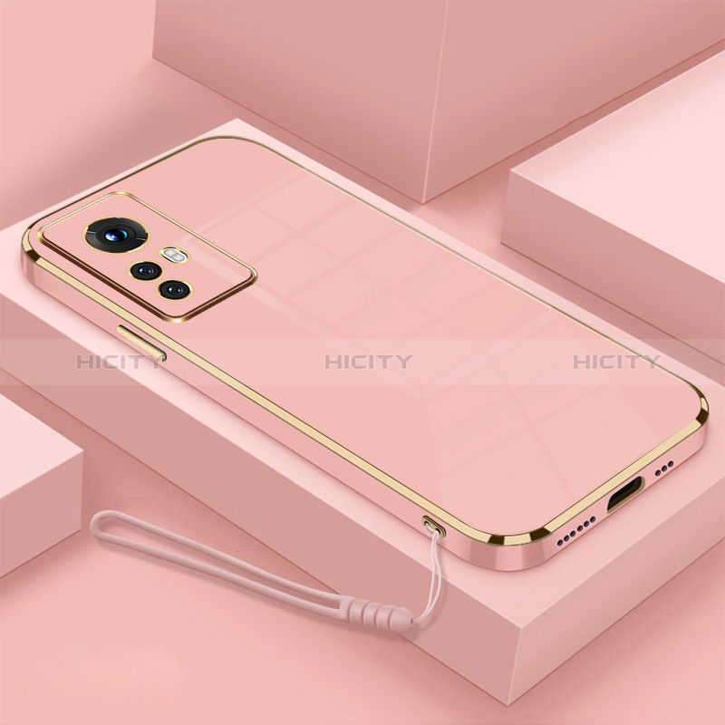 Coque Ultra Fine Silicone Souple Housse Etui S01 pour Xiaomi Mi 12T 5G Rose Plus