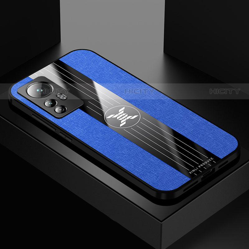 Coque Ultra Fine Silicone Souple Housse Etui S01 pour Xiaomi Mi 12X 5G Bleu Plus