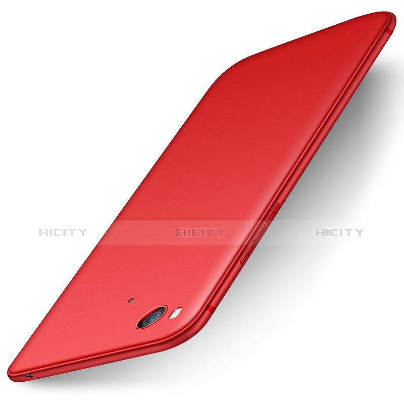 Coque Ultra Fine Silicone Souple Housse Etui S01 pour Xiaomi Mi 5S 4G Rouge Plus