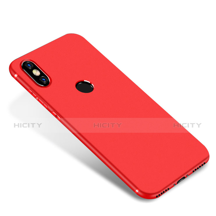 Coque Ultra Fine Silicone Souple Housse Etui S01 pour Xiaomi Mi 6X Rouge Plus