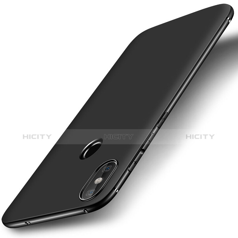 Coque Ultra Fine Silicone Souple Housse Etui S01 pour Xiaomi Mi A2 Lite Noir Plus