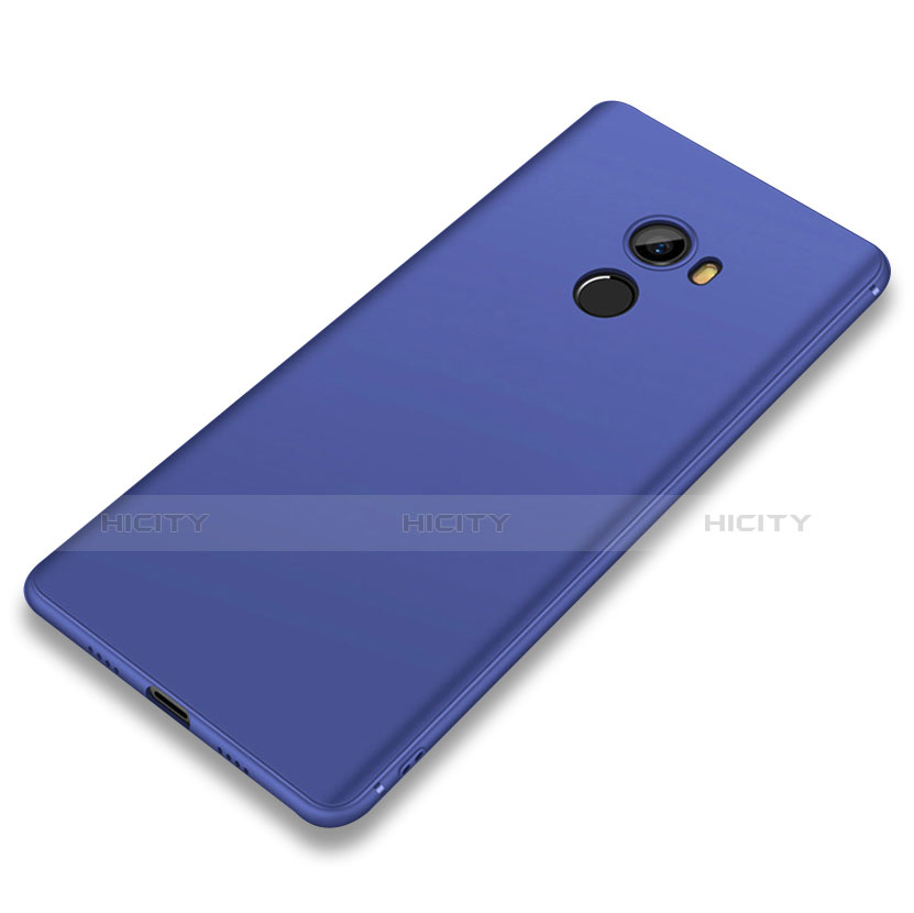 Coque Ultra Fine Silicone Souple Housse Etui S01 pour Xiaomi Mi Mix Evo Bleu Plus