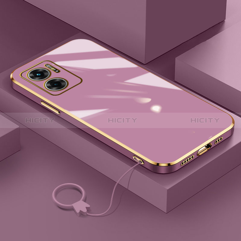 Coque Ultra Fine Silicone Souple Housse Etui S01 pour Xiaomi Redmi 11 Prime 5G Violet Plus