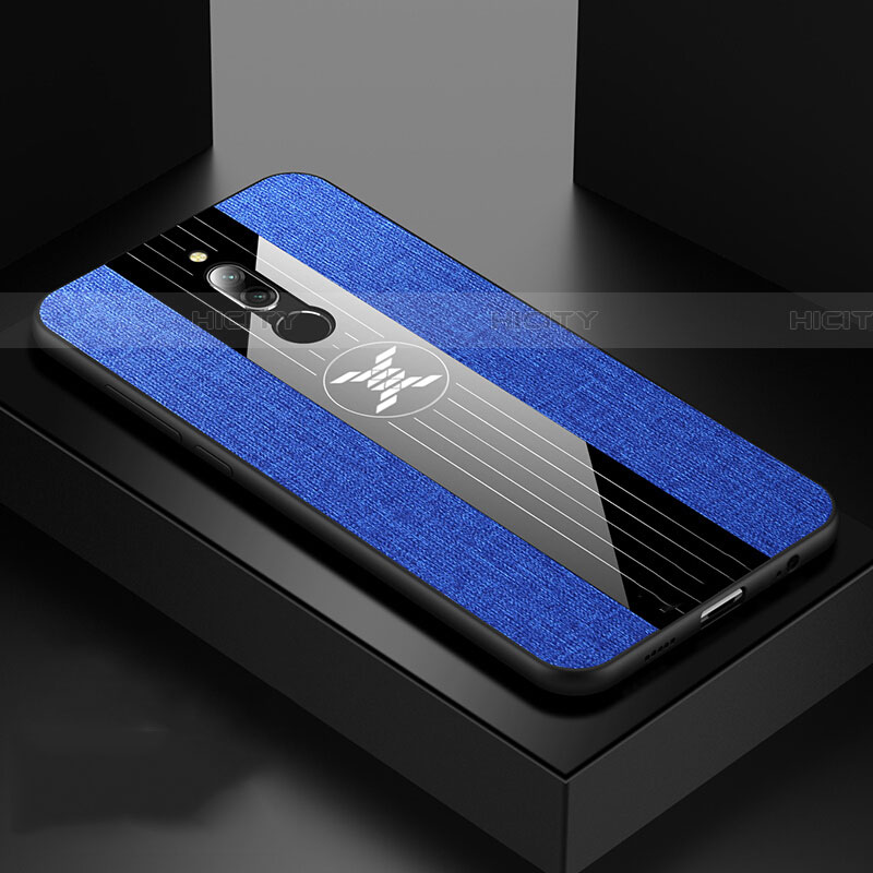 Coque Ultra Fine Silicone Souple Housse Etui S01 pour Xiaomi Redmi 8 Bleu Plus