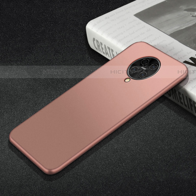 Coque Ultra Fine Silicone Souple Housse Etui S01 pour Xiaomi Redmi K30 Pro 5G Or Rose Plus