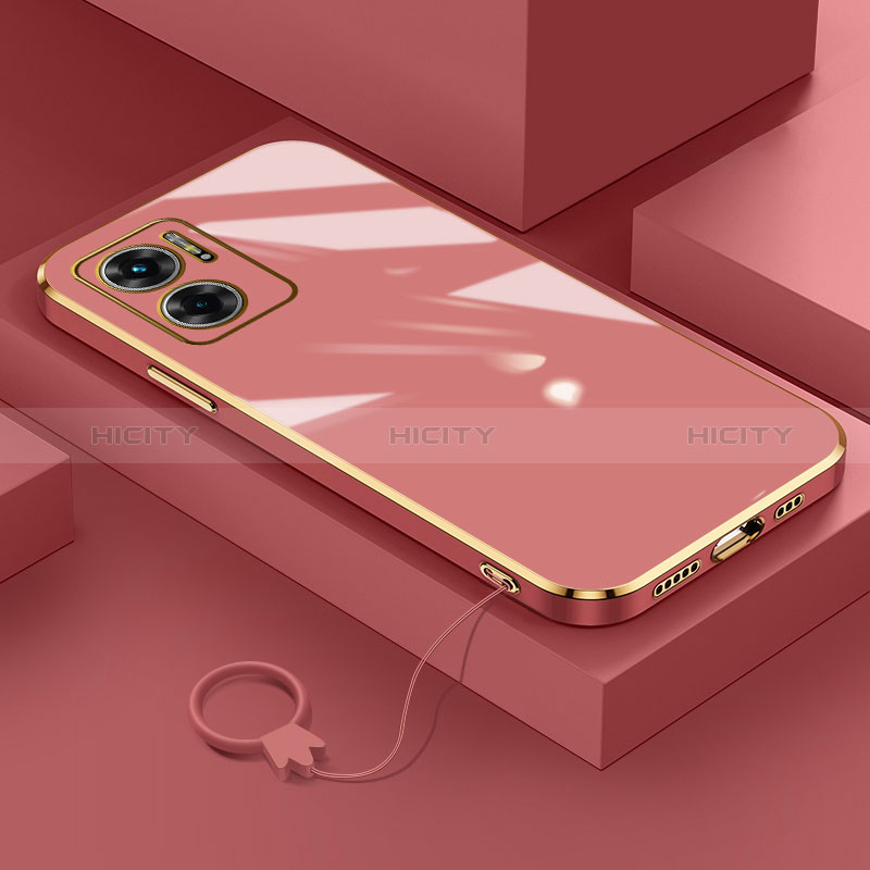 Coque Ultra Fine Silicone Souple Housse Etui S01 pour Xiaomi Redmi Note 11E 5G Rouge Plus