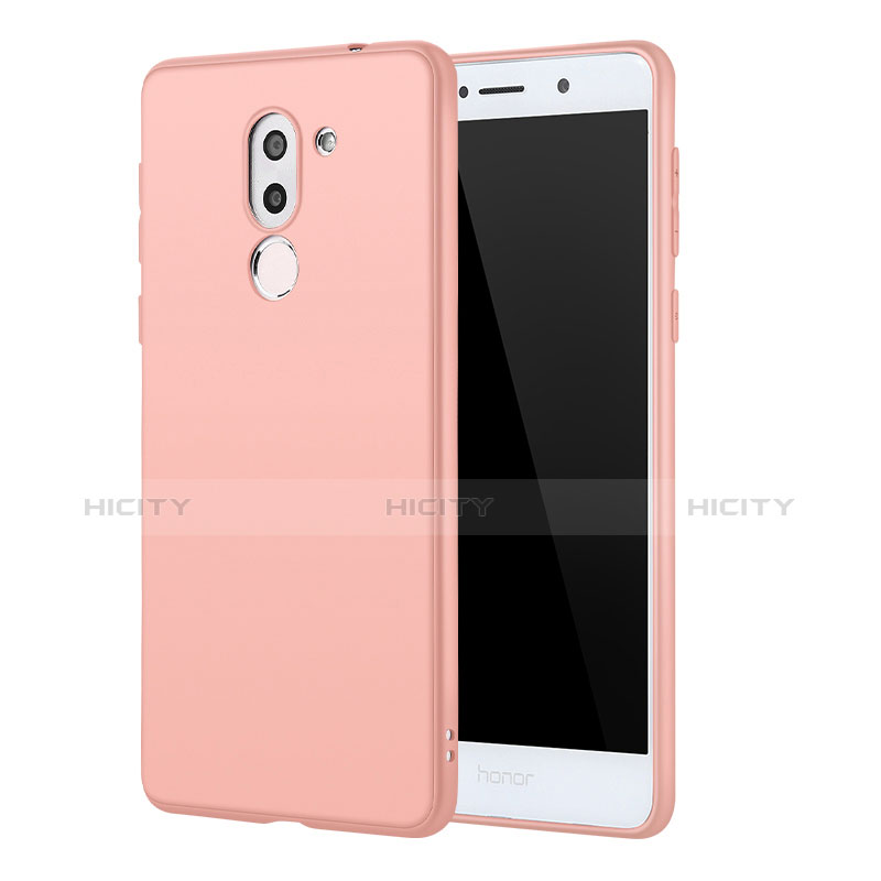 Coque Ultra Fine Silicone Souple Housse Etui S02 pour Huawei GR5 (2017) Rose Plus