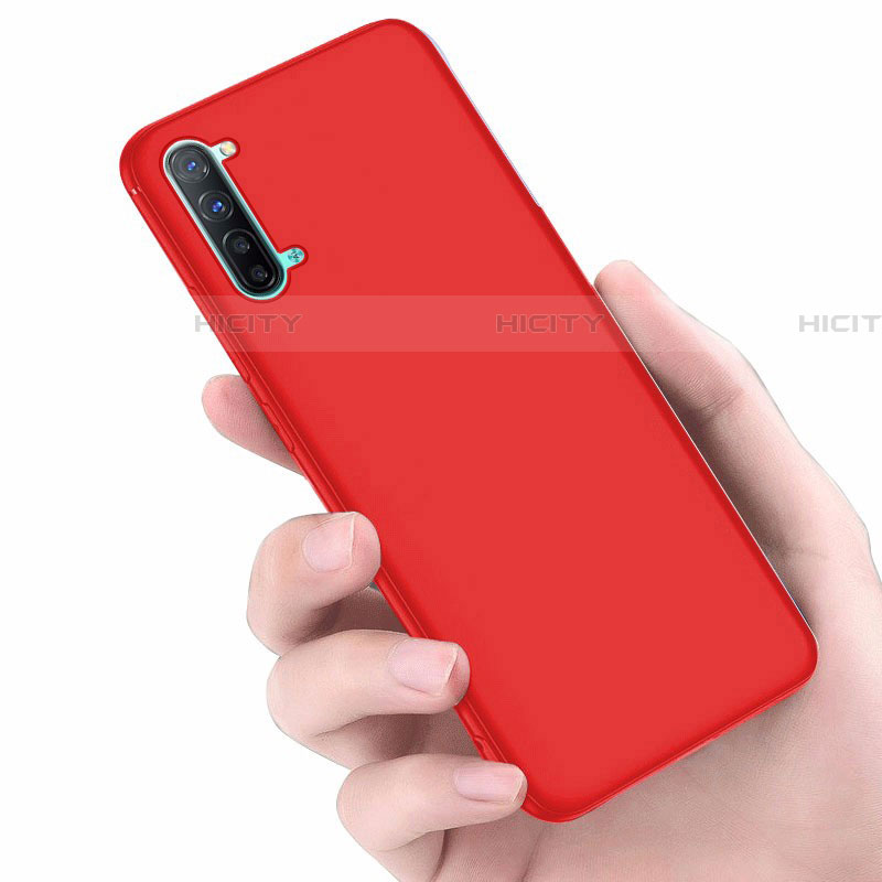 Coque Ultra Fine Silicone Souple Housse Etui S02 pour Oppo Find X2 Lite Rouge Plus