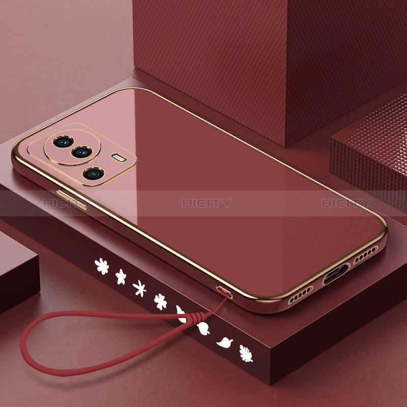 Coque Ultra Fine Silicone Souple Housse Etui S02 pour Xiaomi Mi 12 Lite NE 5G Rouge Plus