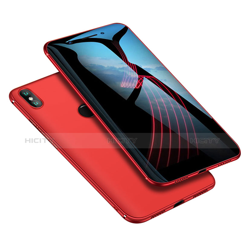 Coque Ultra Fine Silicone Souple Housse Etui S02 pour Xiaomi Mi 6X Rouge Plus