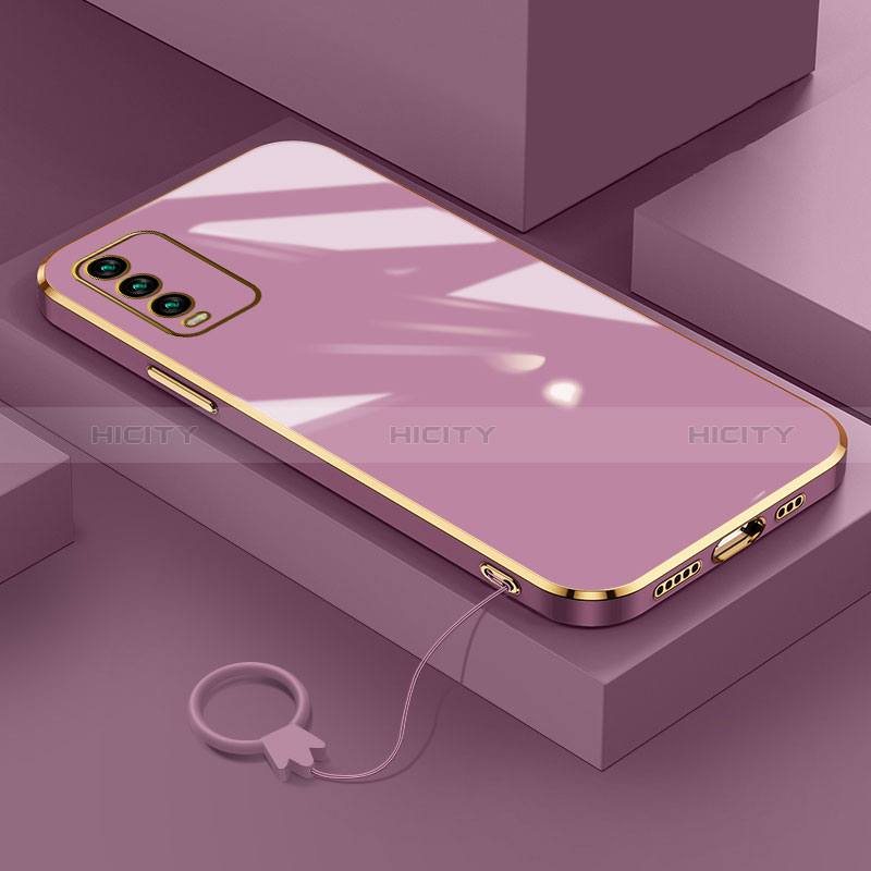 Coque Ultra Fine Silicone Souple Housse Etui S02 pour Xiaomi Redmi 9 Power Violet Plus