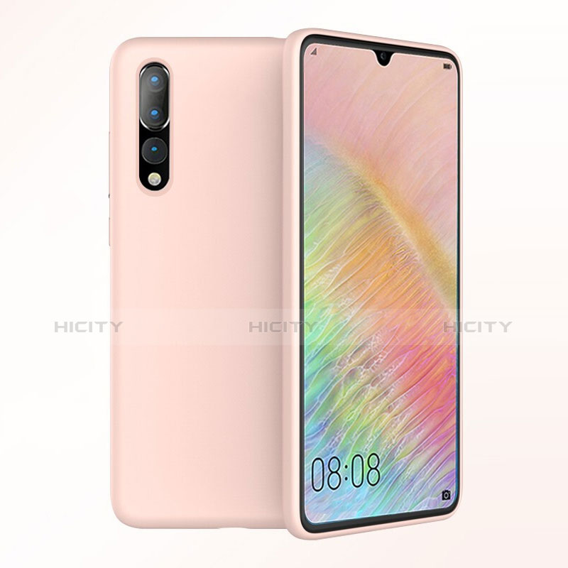 Coque Ultra Fine Silicone Souple Housse Etui S03 pour Huawei P20 Pro Or Rose Plus