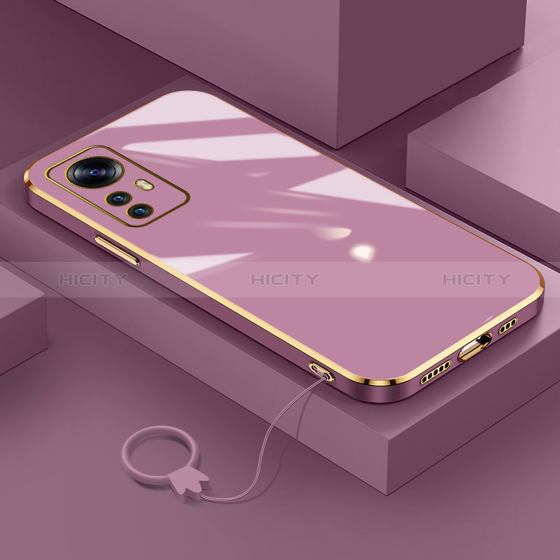 Coque Ultra Fine Silicone Souple Housse Etui S03 pour Xiaomi Mi 12T 5G Violet Plus