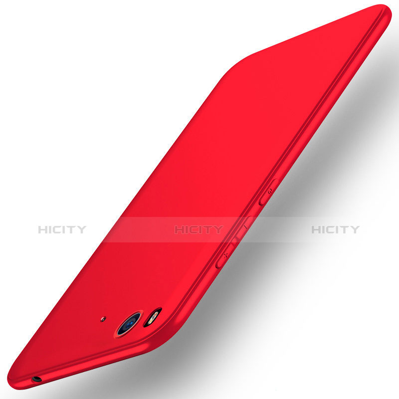 Coque Ultra Fine Silicone Souple Housse Etui S03 pour Xiaomi Mi 5S 4G Rouge Plus