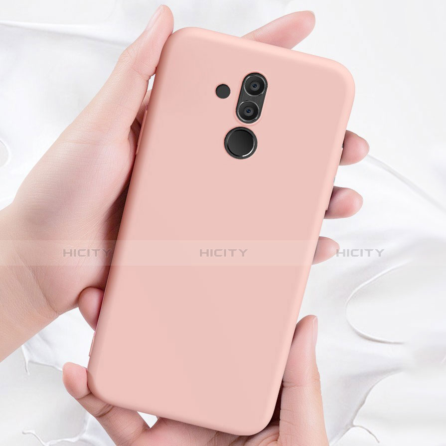 Coque Ultra Fine Silicone Souple Housse Etui S04 pour Huawei Mate 20 Lite Or Rose Plus