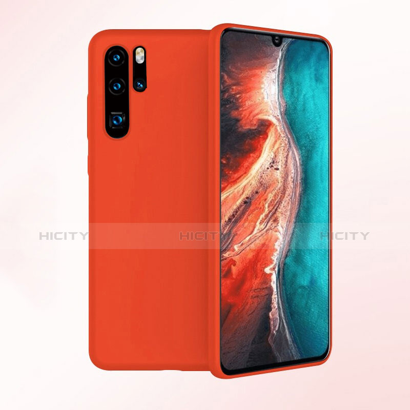 Coque Ultra Fine Silicone Souple Housse Etui S04 pour Huawei P30 Pro New Edition Rouge Plus