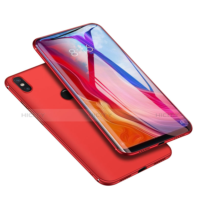 Coque Ultra Fine Silicone Souple Housse Etui S04 pour Xiaomi Mi 8 Rouge Plus