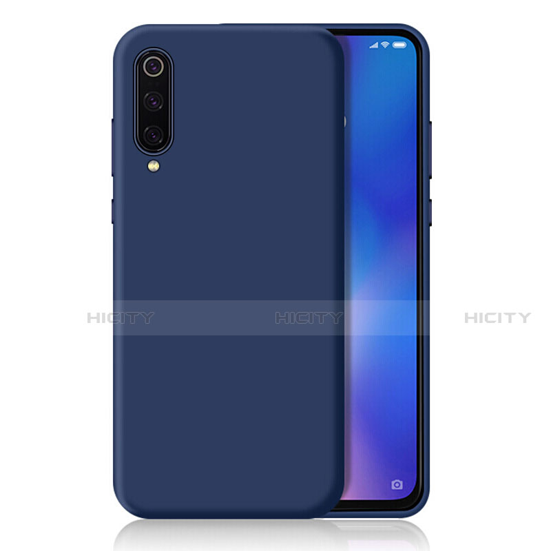 Coque Ultra Fine Silicone Souple Housse Etui S04 pour Xiaomi Mi 9 Bleu Plus