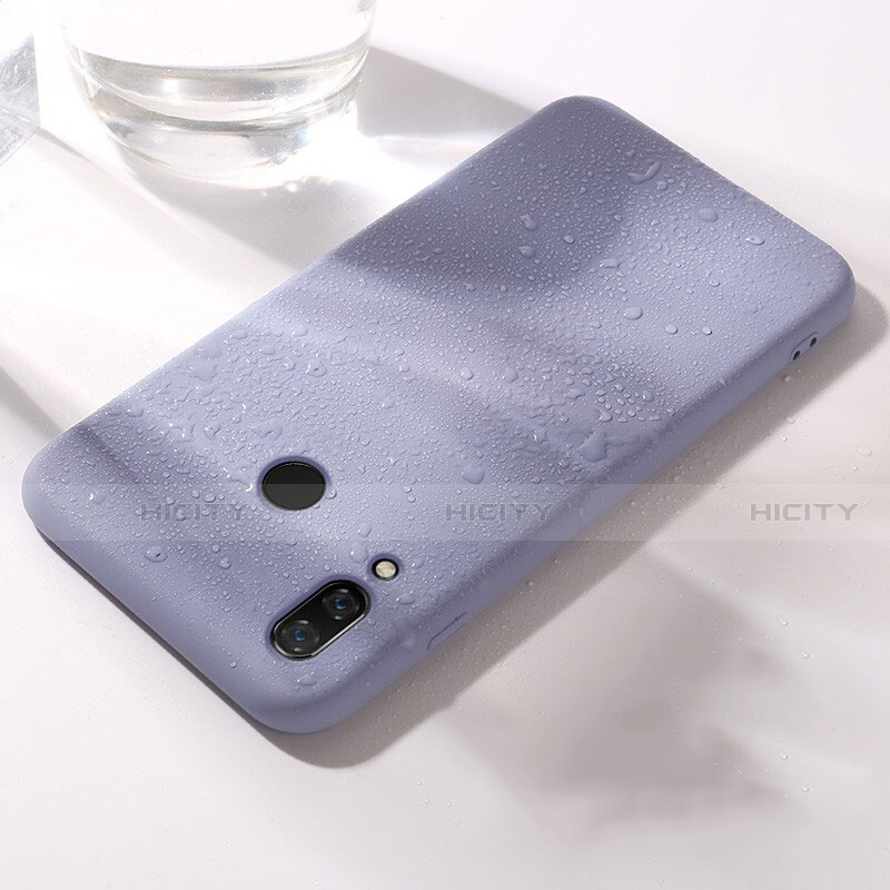 Coque Ultra Fine Silicone Souple Housse Etui S05 pour Huawei Honor 8X Gris Plus