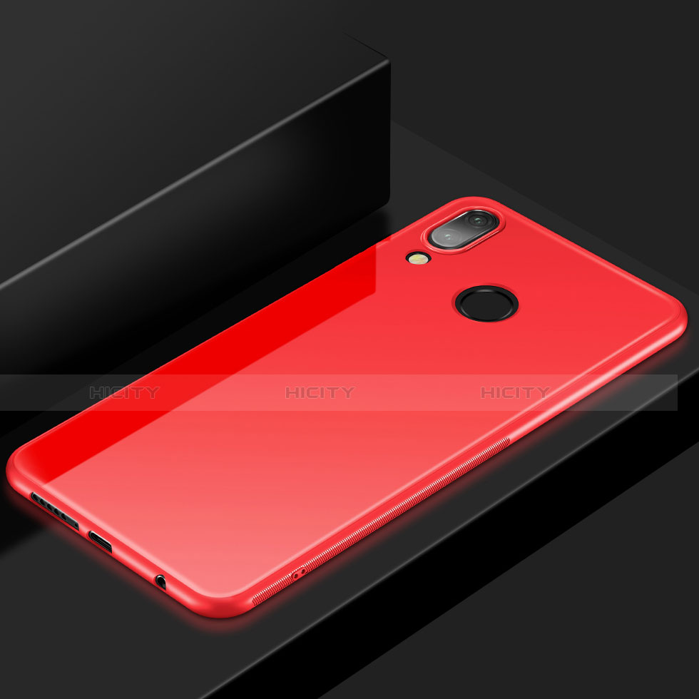 Coque Ultra Fine Silicone Souple Housse Etui S05 pour Huawei P20 Lite Rouge Plus