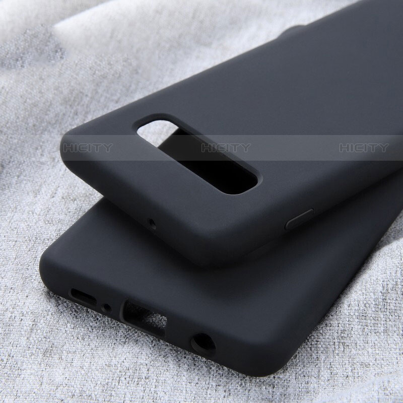 Coque Ultra Fine Silicone Souple Housse Etui U01 pour Samsung Galaxy S10 5G Noir Plus