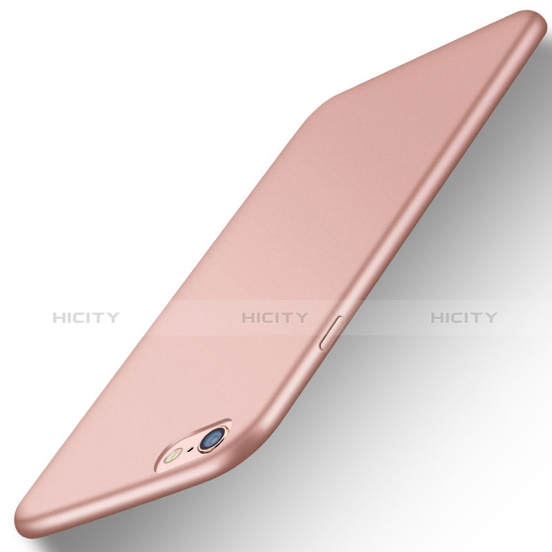 Coque Ultra Fine Silicone Souple Housse Etui U06 pour Apple iPhone 6S Plus Or Rose Plus