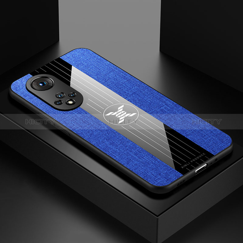 Coque Ultra Fine Silicone Souple Housse Etui X01L pour Huawei Nova 9 Bleu Plus