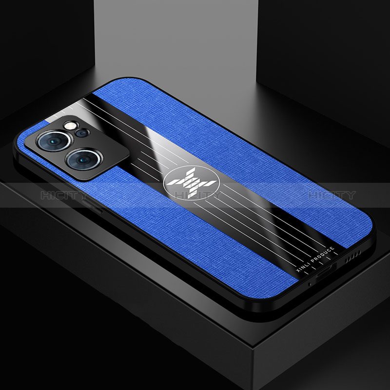 Coque Ultra Fine Silicone Souple Housse Etui X01L pour OnePlus Nord CE 2 5G Bleu Plus