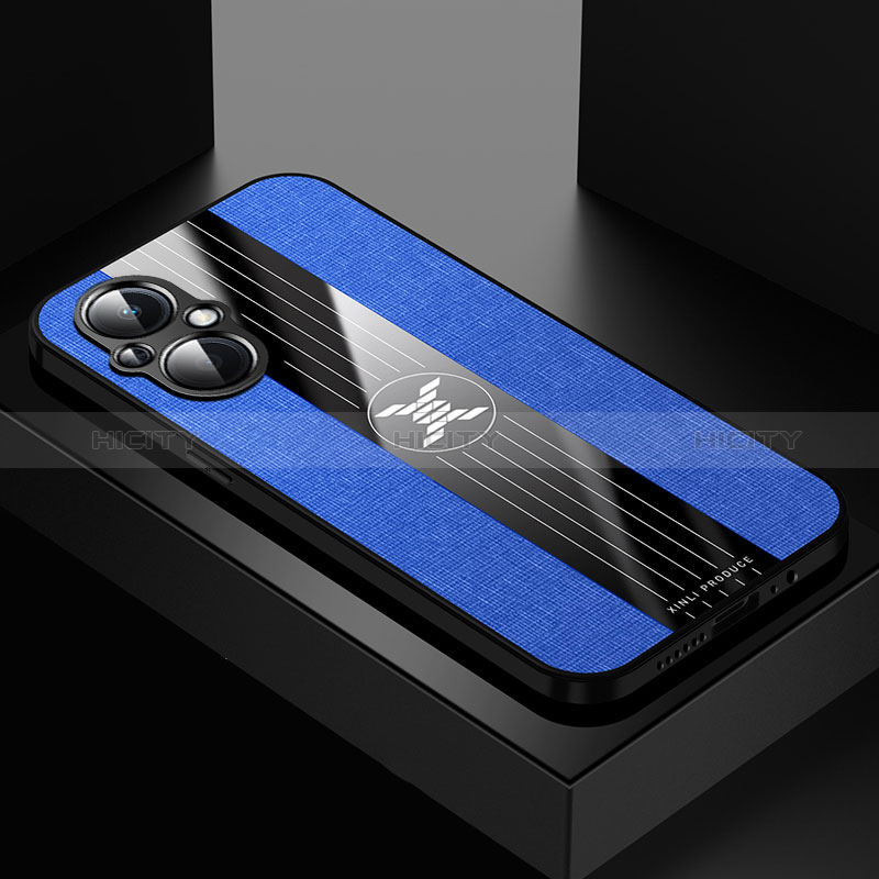 Coque Ultra Fine Silicone Souple Housse Etui X01L pour Oppo A96 5G Bleu Plus