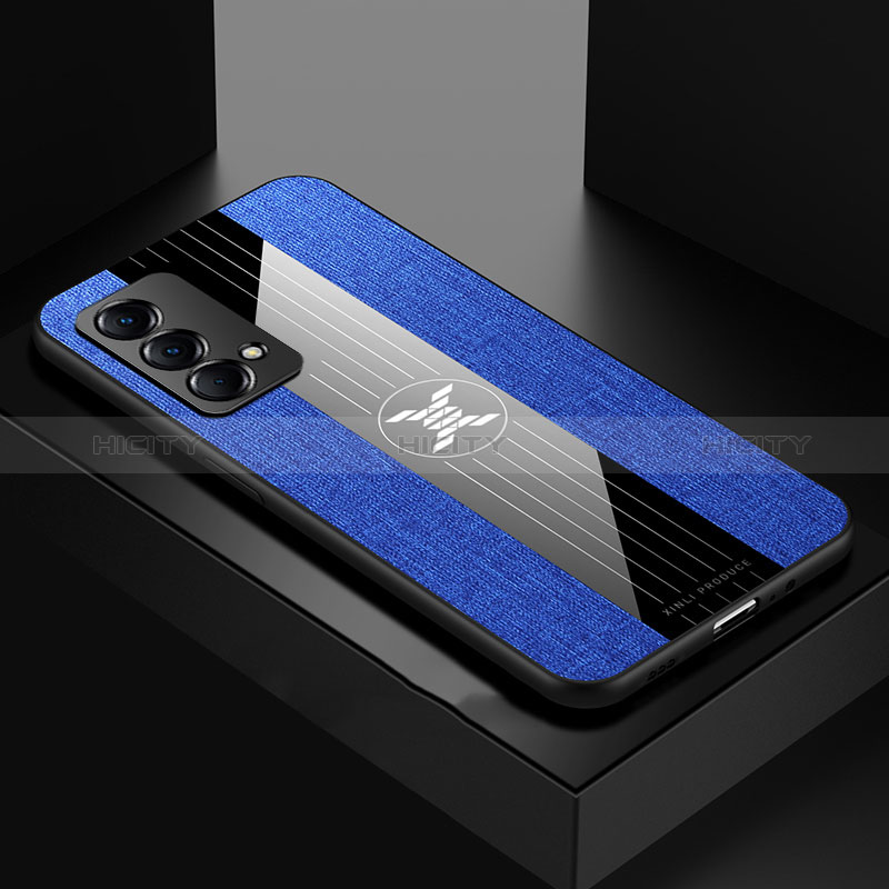 Coque Ultra Fine Silicone Souple Housse Etui X01L pour Realme GT Master 5G Bleu Plus