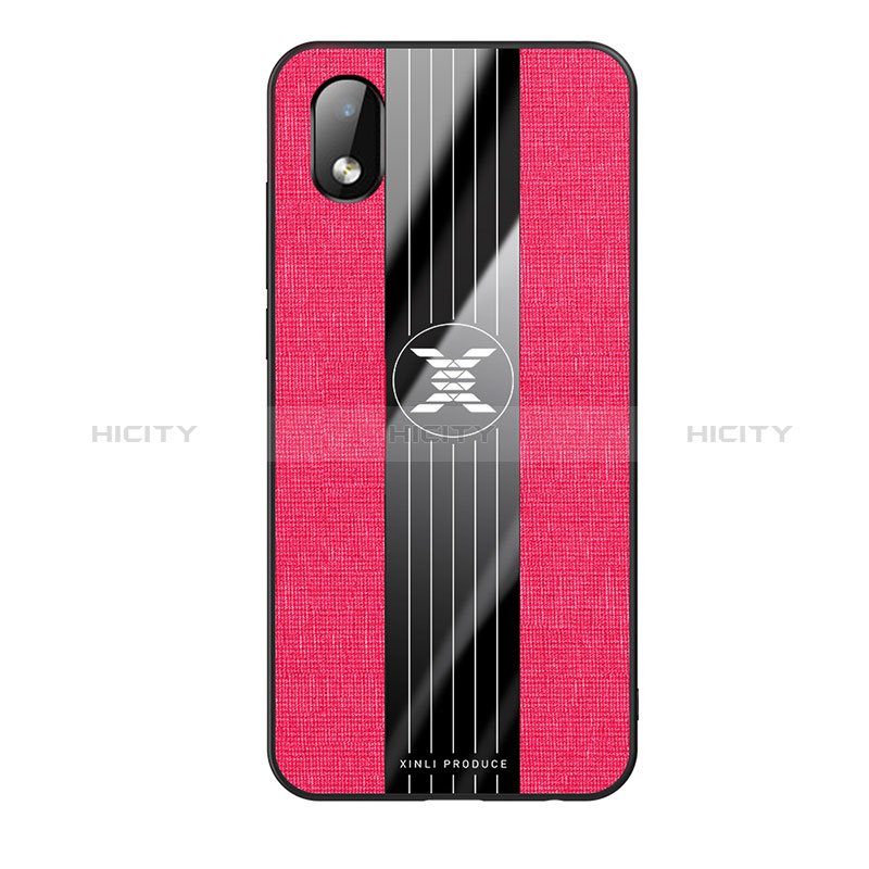 Coque Ultra Fine Silicone Souple Housse Etui X01L pour Samsung Galaxy M01 Core Rouge Plus