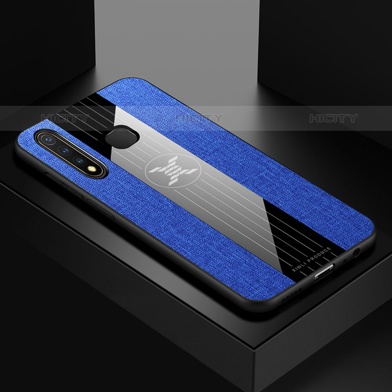 Coque Ultra Fine Silicone Souple Housse Etui X01L pour Vivo iQOO U3 4G Bleu Plus